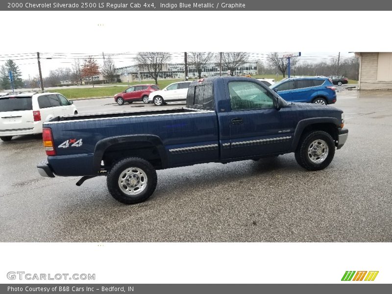 Indigo Blue Metallic / Graphite 2000 Chevrolet Silverado 2500 LS Regular Cab 4x4