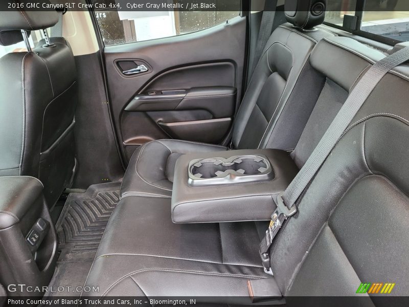 Cyber Gray Metallic / Jet Black 2016 GMC Canyon SLT Crew Cab 4x4