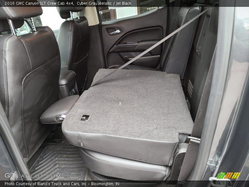 Cyber Gray Metallic / Jet Black 2016 GMC Canyon SLT Crew Cab 4x4