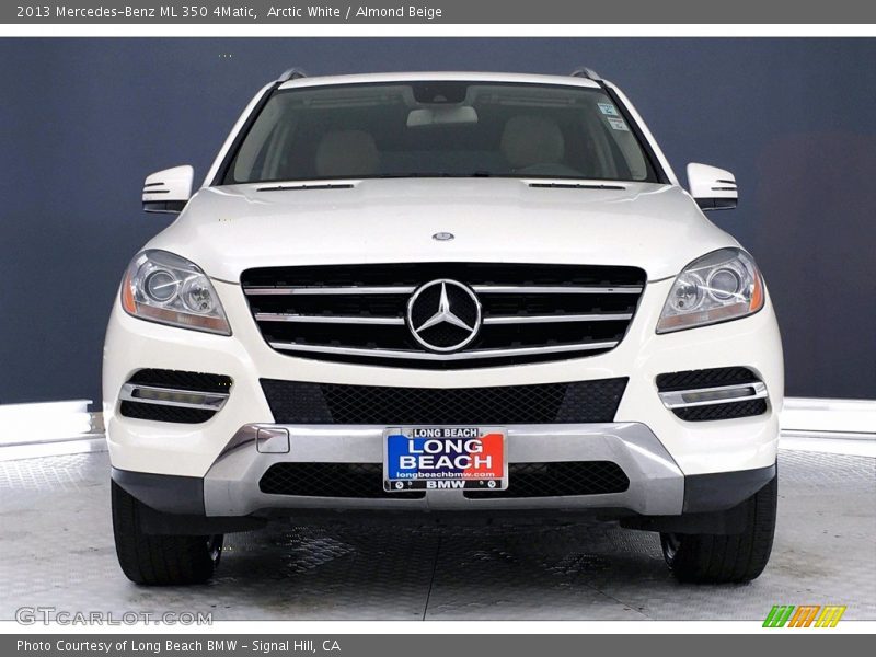 Arctic White / Almond Beige 2013 Mercedes-Benz ML 350 4Matic