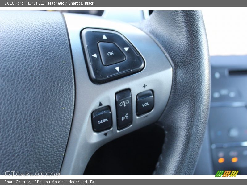 Magnetic / Charcoal Black 2018 Ford Taurus SEL