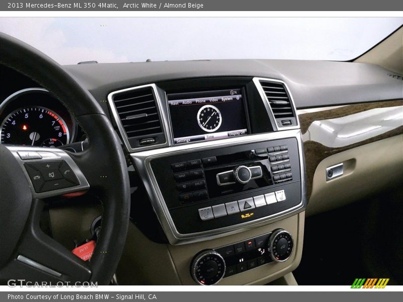 Arctic White / Almond Beige 2013 Mercedes-Benz ML 350 4Matic
