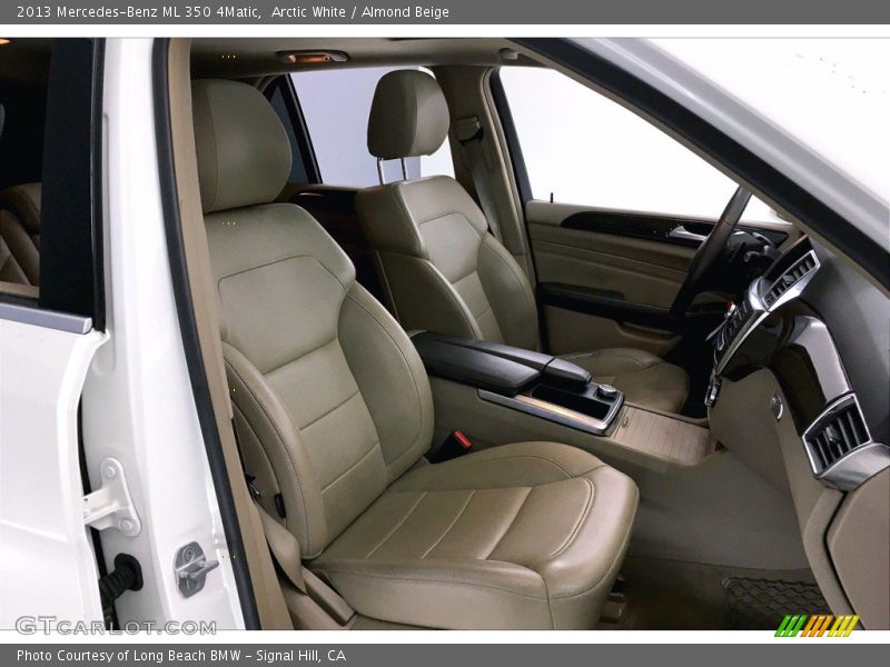Arctic White / Almond Beige 2013 Mercedes-Benz ML 350 4Matic
