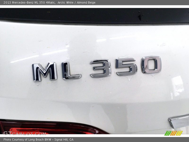 Arctic White / Almond Beige 2013 Mercedes-Benz ML 350 4Matic
