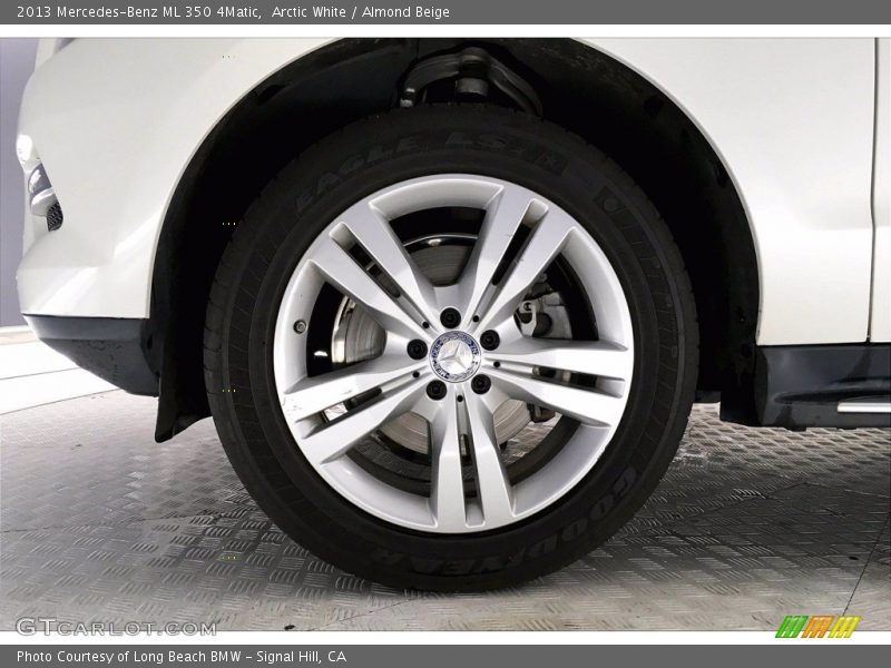 Arctic White / Almond Beige 2013 Mercedes-Benz ML 350 4Matic