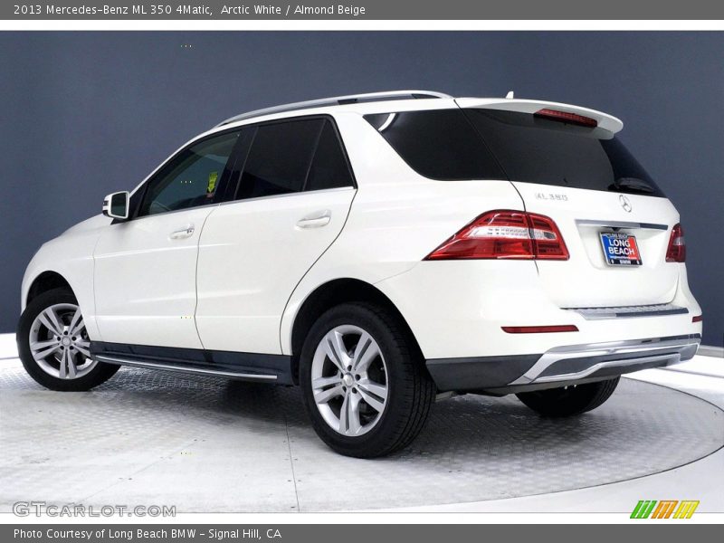 Arctic White / Almond Beige 2013 Mercedes-Benz ML 350 4Matic