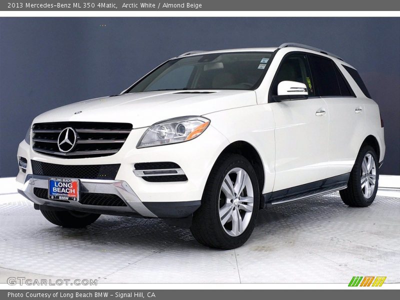 Arctic White / Almond Beige 2013 Mercedes-Benz ML 350 4Matic