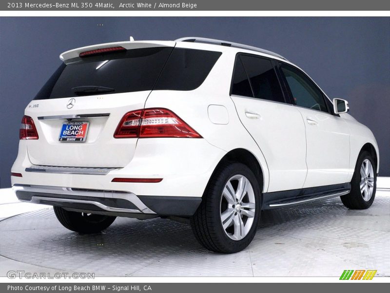 Arctic White / Almond Beige 2013 Mercedes-Benz ML 350 4Matic