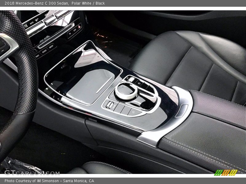 Polar White / Black 2018 Mercedes-Benz C 300 Sedan