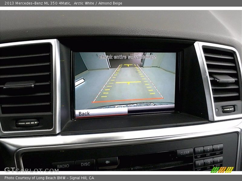 Arctic White / Almond Beige 2013 Mercedes-Benz ML 350 4Matic