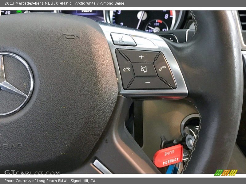 Arctic White / Almond Beige 2013 Mercedes-Benz ML 350 4Matic