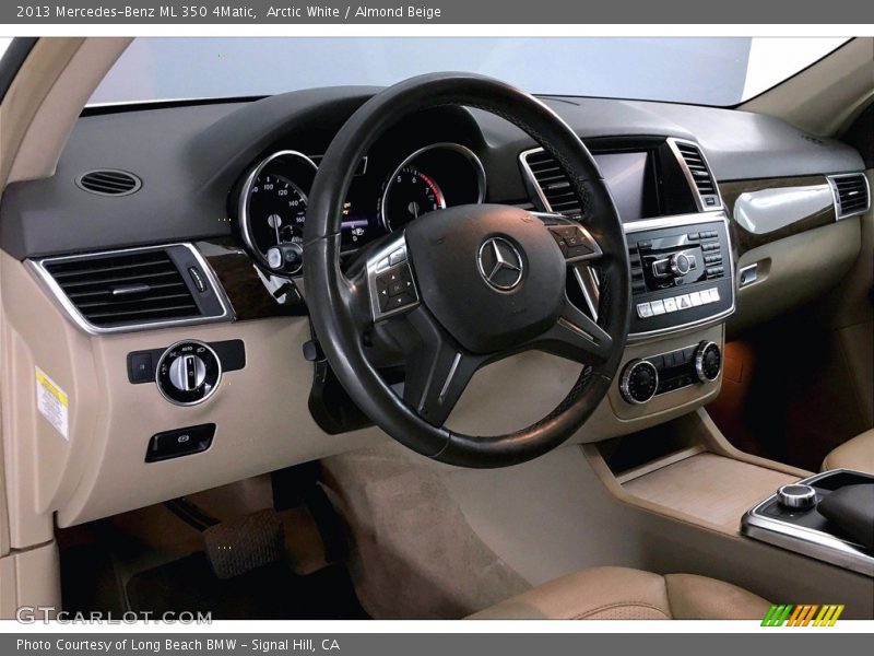 Arctic White / Almond Beige 2013 Mercedes-Benz ML 350 4Matic