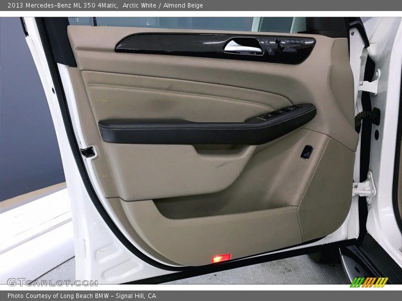 Arctic White / Almond Beige 2013 Mercedes-Benz ML 350 4Matic