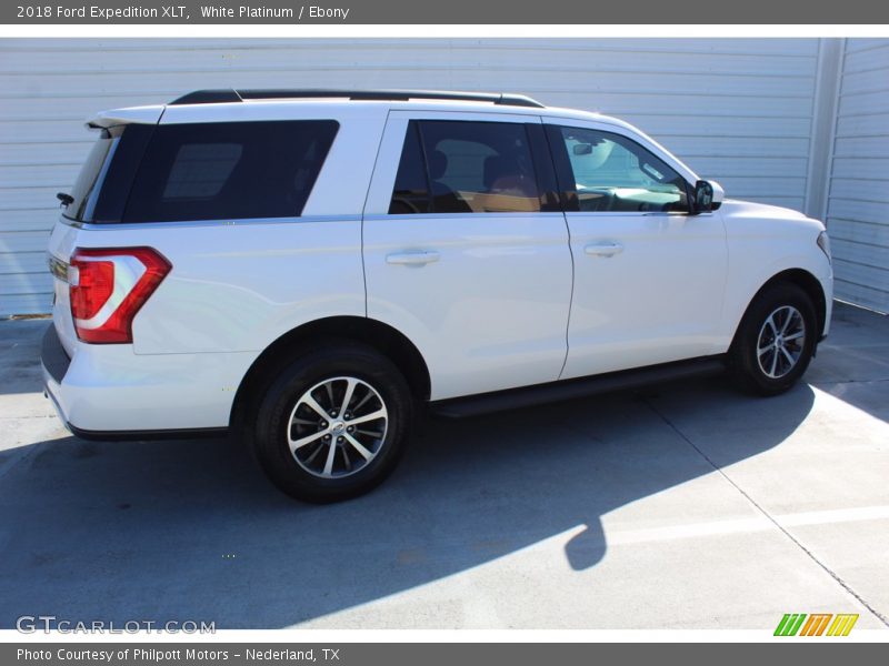 White Platinum / Ebony 2018 Ford Expedition XLT