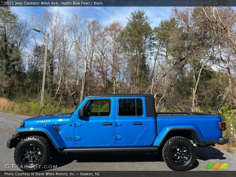  2021 Gladiator Willys 4x4 Hydro Blue Pearl