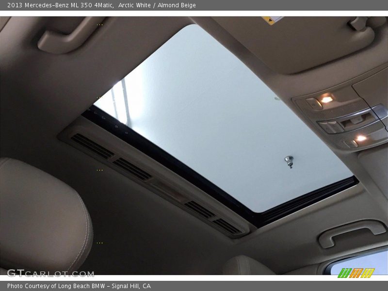 Arctic White / Almond Beige 2013 Mercedes-Benz ML 350 4Matic