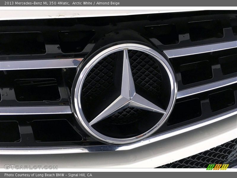 Arctic White / Almond Beige 2013 Mercedes-Benz ML 350 4Matic