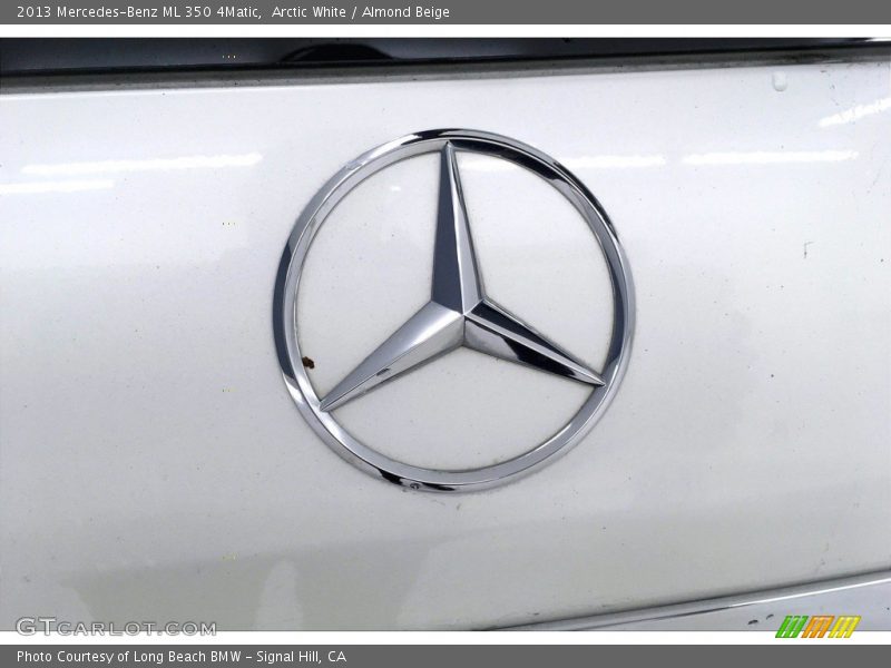 Arctic White / Almond Beige 2013 Mercedes-Benz ML 350 4Matic