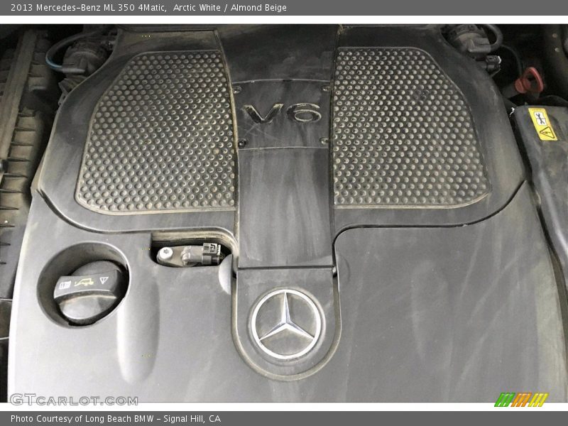 Arctic White / Almond Beige 2013 Mercedes-Benz ML 350 4Matic