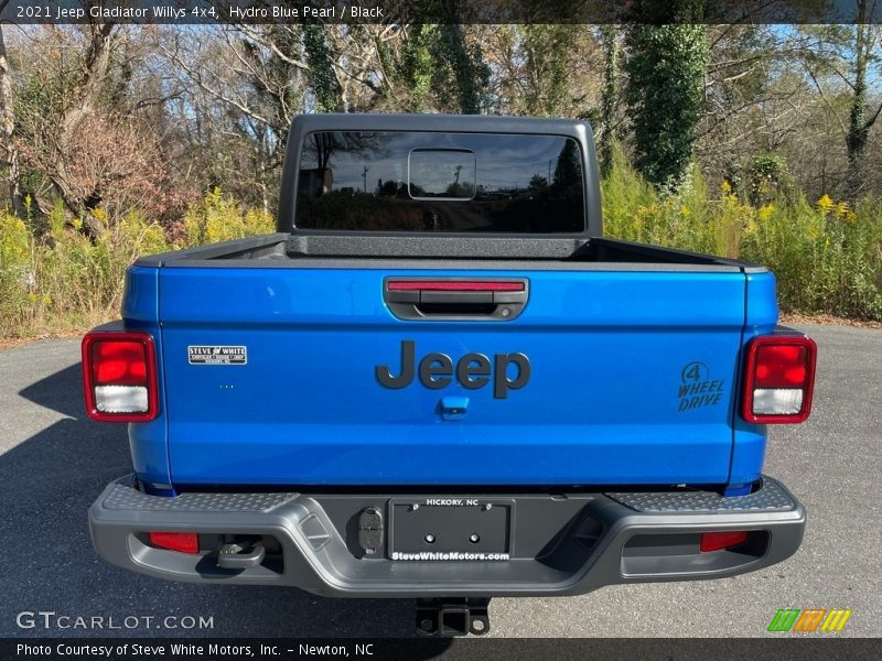 Hydro Blue Pearl / Black 2021 Jeep Gladiator Willys 4x4