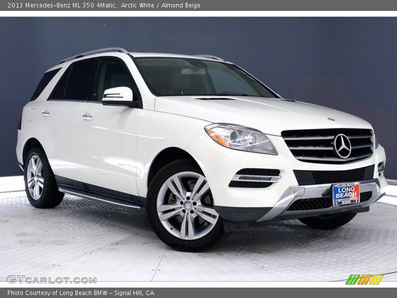 Arctic White / Almond Beige 2013 Mercedes-Benz ML 350 4Matic