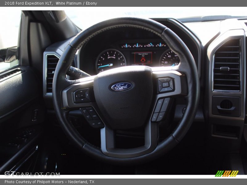 White Platinum / Ebony 2018 Ford Expedition XLT