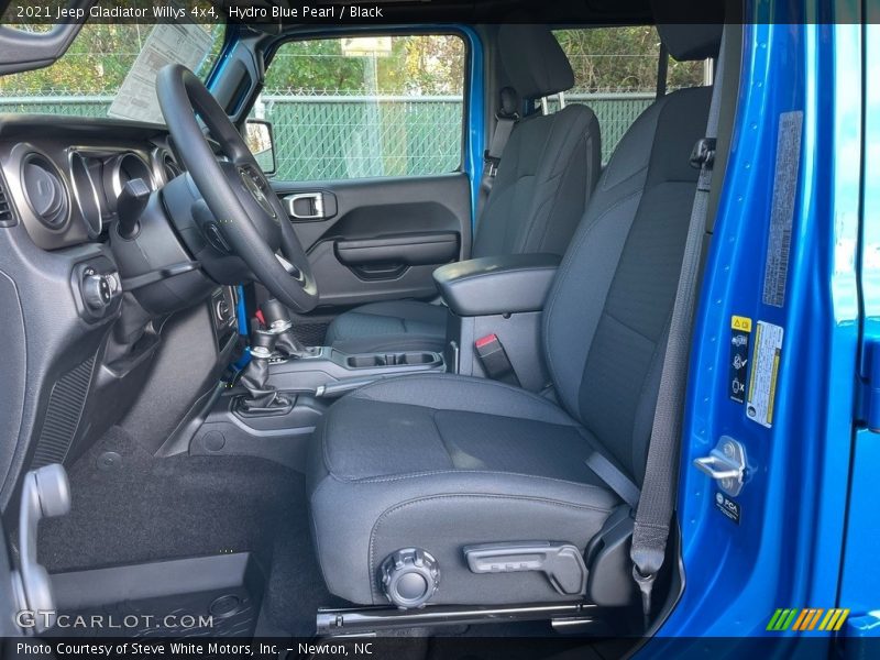 Hydro Blue Pearl / Black 2021 Jeep Gladiator Willys 4x4
