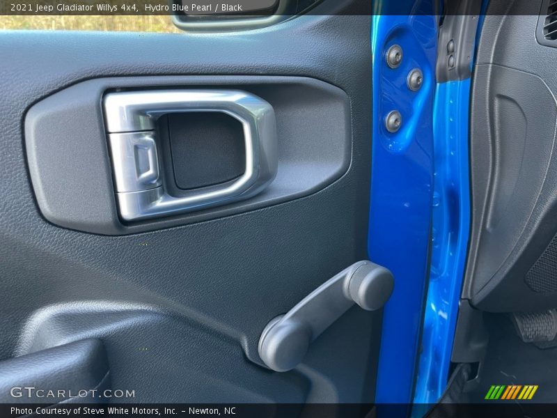 Hydro Blue Pearl / Black 2021 Jeep Gladiator Willys 4x4