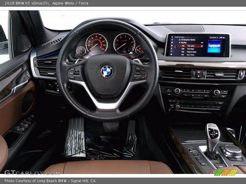 Alpine White / Terra 2018 BMW X5 xDrive35i