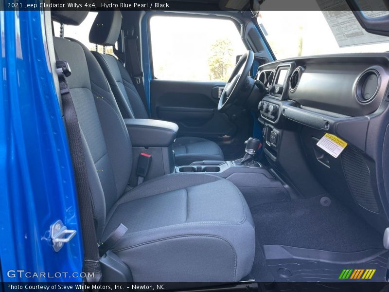 Hydro Blue Pearl / Black 2021 Jeep Gladiator Willys 4x4