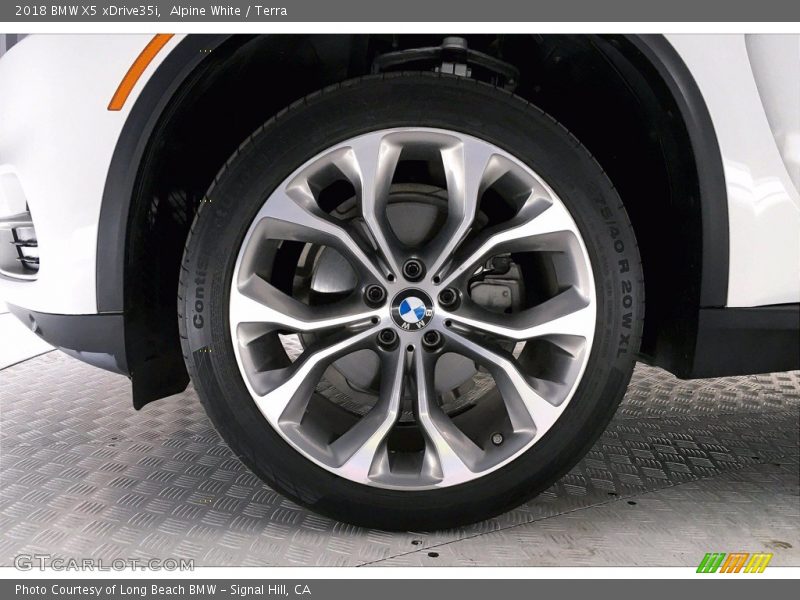 Alpine White / Terra 2018 BMW X5 xDrive35i