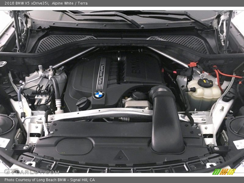 Alpine White / Terra 2018 BMW X5 xDrive35i
