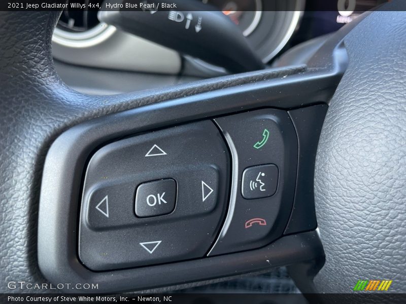 Hydro Blue Pearl / Black 2021 Jeep Gladiator Willys 4x4