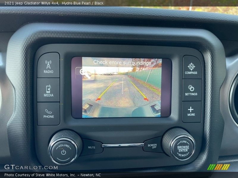 Hydro Blue Pearl / Black 2021 Jeep Gladiator Willys 4x4