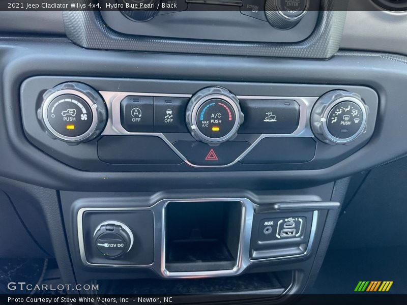 Hydro Blue Pearl / Black 2021 Jeep Gladiator Willys 4x4