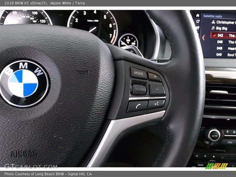 Alpine White / Terra 2018 BMW X5 xDrive35i