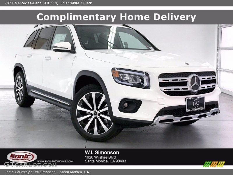 Polar White / Black 2021 Mercedes-Benz GLB 250