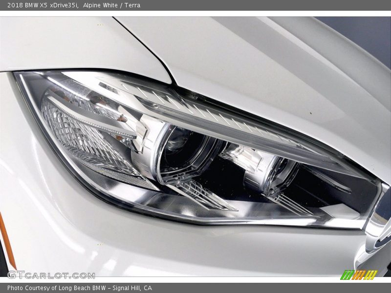 Alpine White / Terra 2018 BMW X5 xDrive35i
