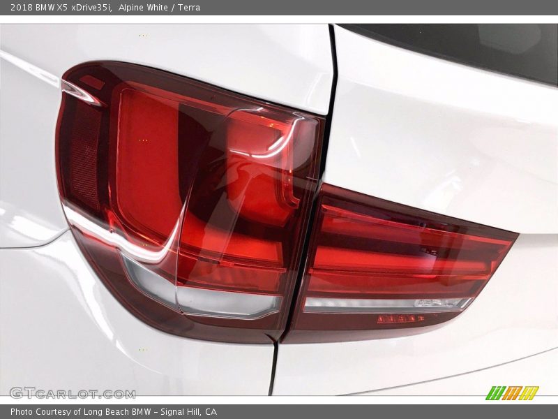 Alpine White / Terra 2018 BMW X5 xDrive35i