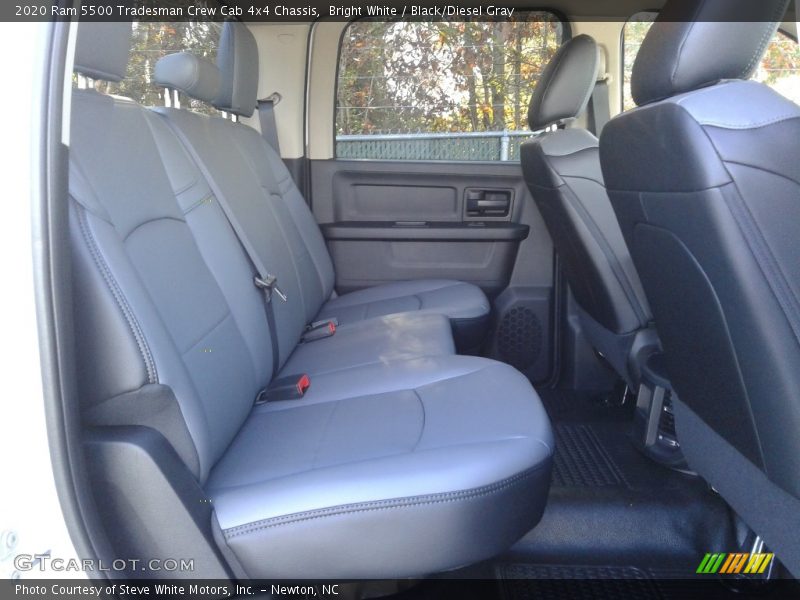 Bright White / Black/Diesel Gray 2020 Ram 5500 Tradesman Crew Cab 4x4 Chassis