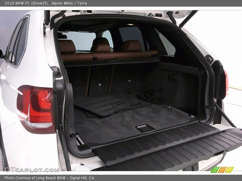 Alpine White / Terra 2018 BMW X5 xDrive35i