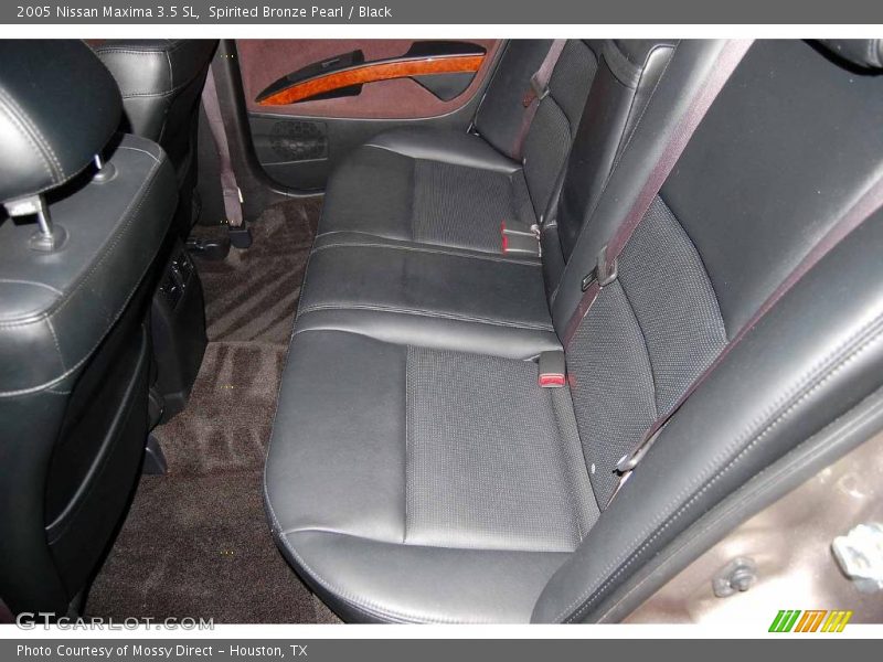 Spirited Bronze Pearl / Black 2005 Nissan Maxima 3.5 SL