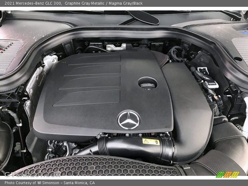 Graphite Gray Metallic / Magma Gray/Black 2021 Mercedes-Benz GLC 300