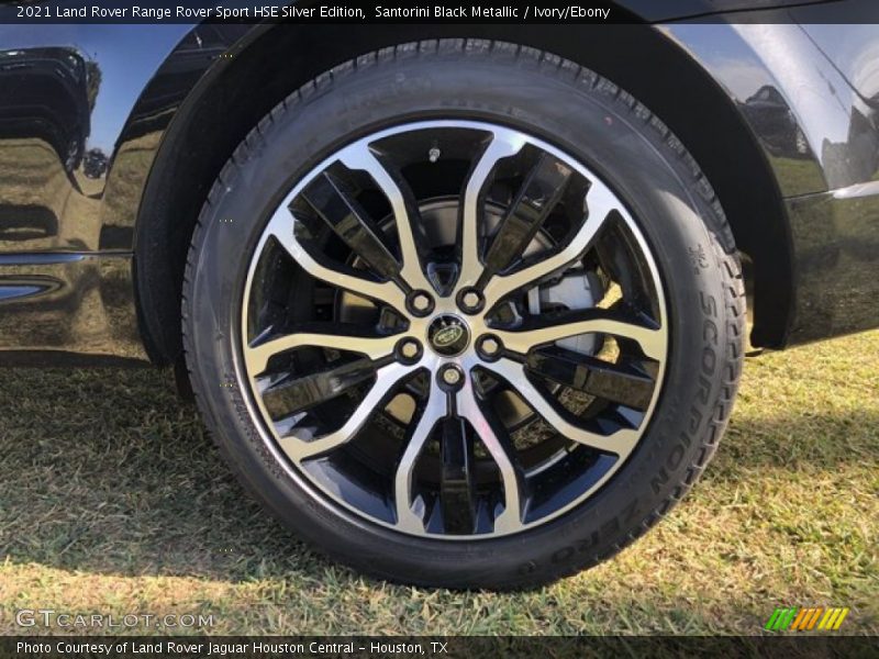 Santorini Black Metallic / Ivory/Ebony 2021 Land Rover Range Rover Sport HSE Silver Edition