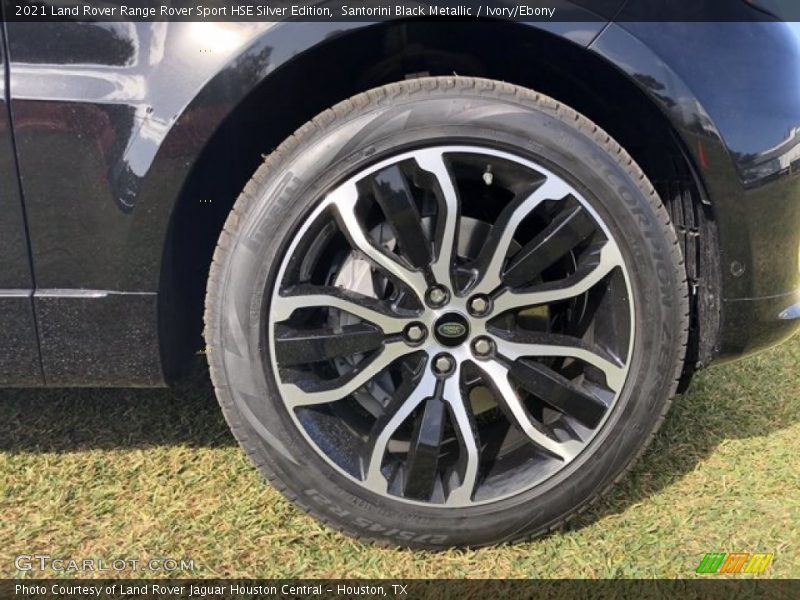 Santorini Black Metallic / Ivory/Ebony 2021 Land Rover Range Rover Sport HSE Silver Edition
