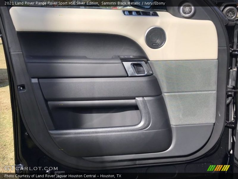 Santorini Black Metallic / Ivory/Ebony 2021 Land Rover Range Rover Sport HSE Silver Edition