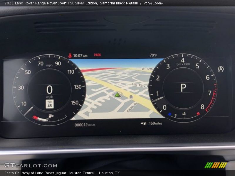 Santorini Black Metallic / Ivory/Ebony 2021 Land Rover Range Rover Sport HSE Silver Edition