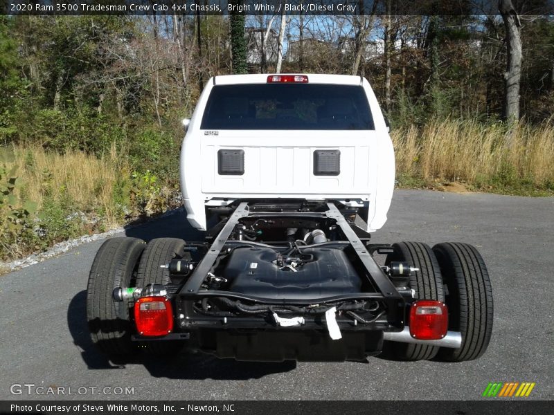Bright White / Black/Diesel Gray 2020 Ram 3500 Tradesman Crew Cab 4x4 Chassis
