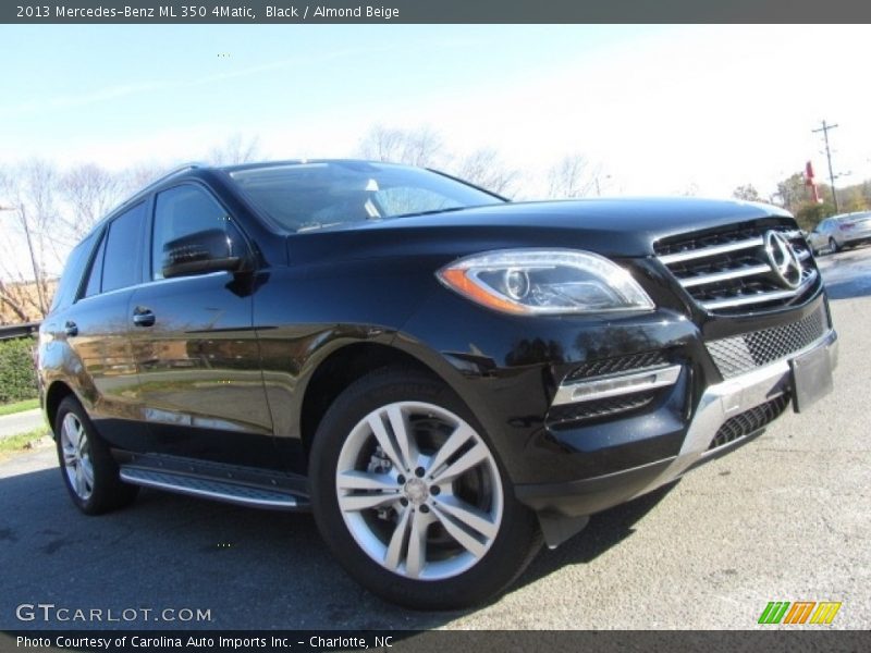 Black / Almond Beige 2013 Mercedes-Benz ML 350 4Matic