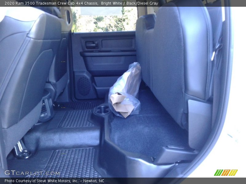 Bright White / Black/Diesel Gray 2020 Ram 3500 Tradesman Crew Cab 4x4 Chassis